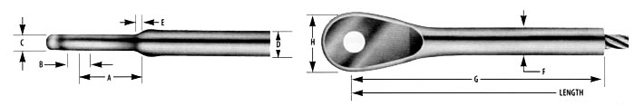 Aircraft Eye Fitting (MS20668)
