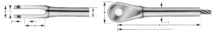Aircraft Jaw Fitting (MS20667)