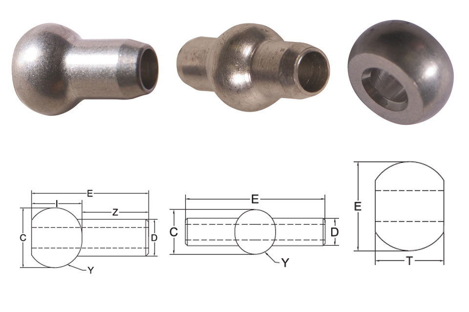 ball shank fittings